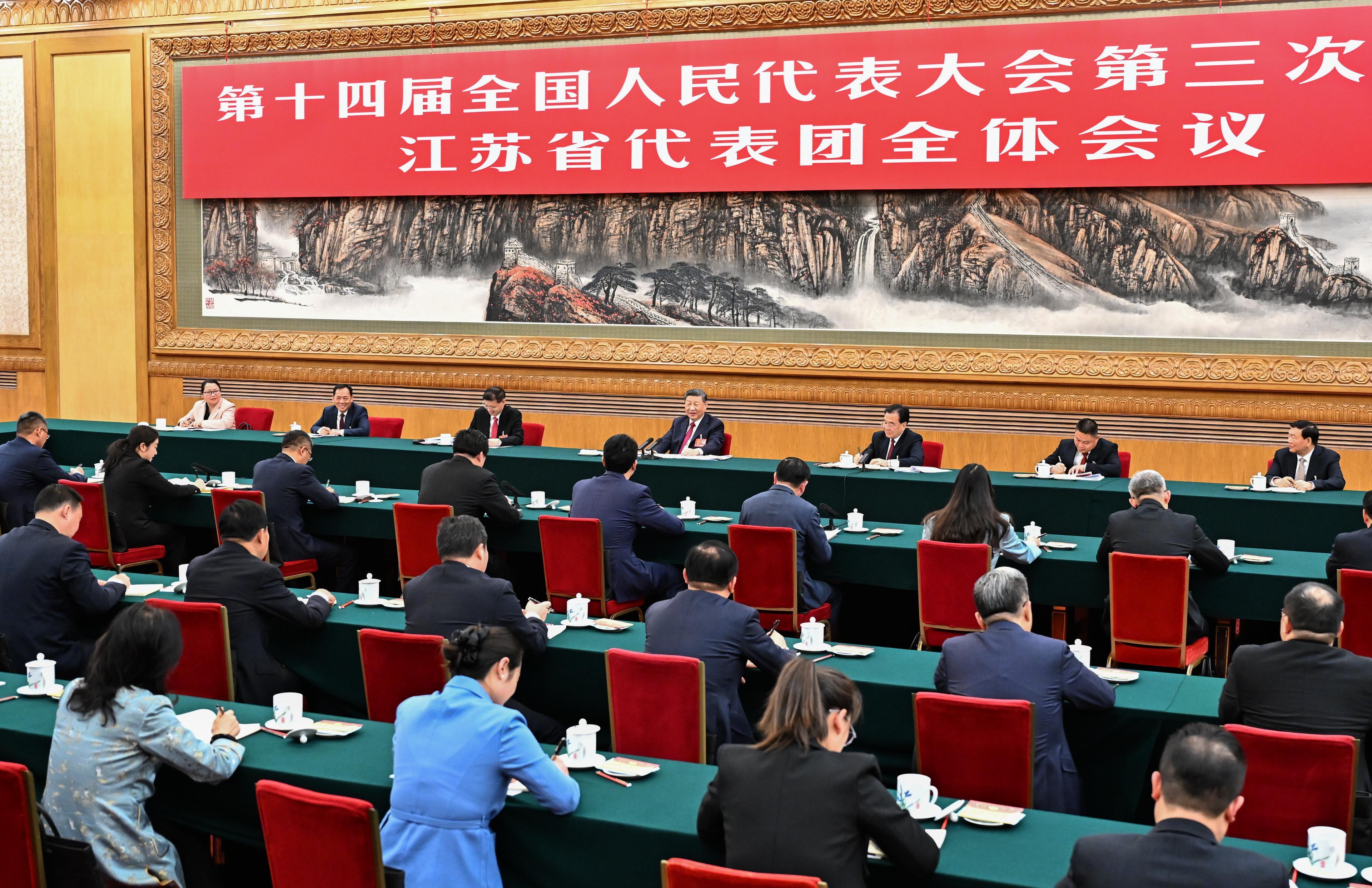 一見·總書記為何關注代表委員通道？