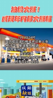 油價(jià)大漲！或現(xiàn)年內(nèi)最大漲幅
